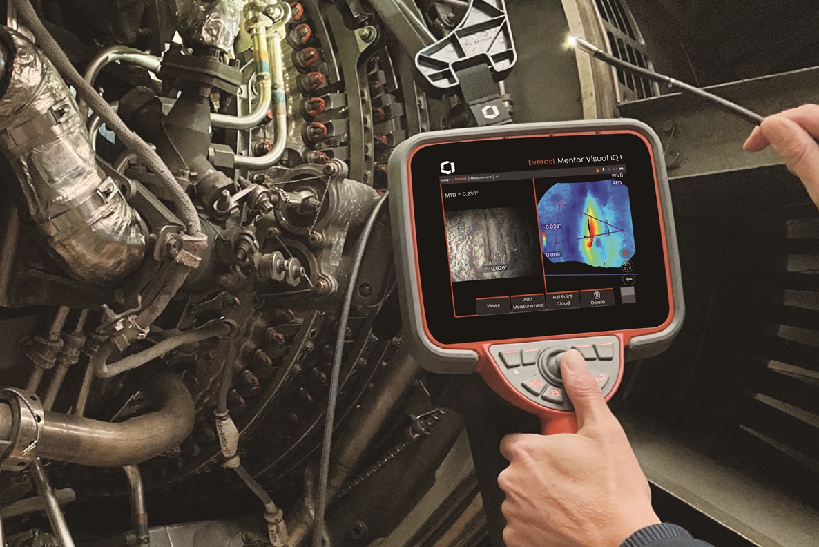 韋林Everest MVIQ+工業(yè)視頻內(nèi)窺鏡的應(yīng)用